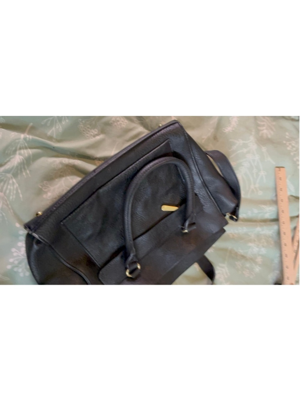 Women's Charming Charlie Black Satchel One Size - Picture 9 of 10
